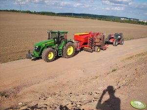 John Deere 7930 + Väderstad Spirit 600 S