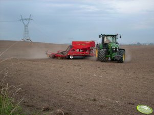 John Deere 7930 + Väderstad Spirit 600 S