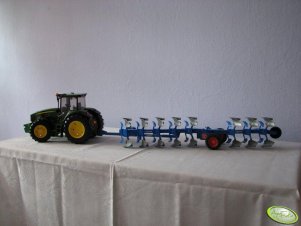 John Deere 7930 z pługiem Lemken Vari-Titan