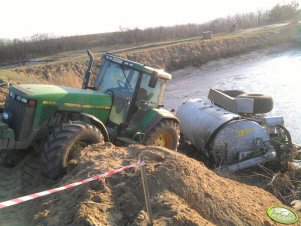 John Deere 8200 + Joskin 20000 TS