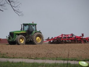 John Deere 8210 + Horsch