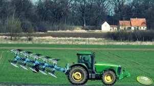 John Deere 8320 + Lemken