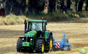 John Deere 8320 + Lemken