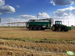 John Deere 8400 + Samson PG