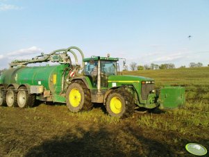 John Deere 8400 + Samson