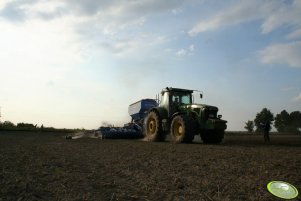 John Deere 8520 I Lemken Compact-Solitair 9