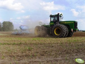 John Deere 9520 + Lemken Thorit 10 i Solitair 9