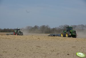 John Deere 9620  & Fendt 936