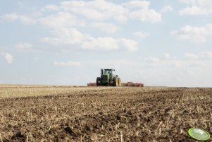 John Deere 9630 + Vaderstad Carrier 1225