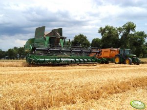 John Deere 9880i & John Deere 6910 + Joskin