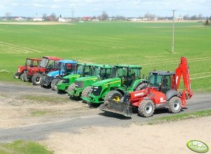 John Deere x3, NH, Zetor, Ursus, Manitou