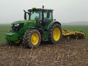 John Deere 6155r & Bednar Fenix 3000