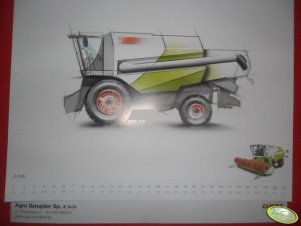 Kalendarz Claas 2012