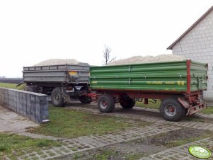 KAZ GKB (9t) + Pronar T-672 (8t)