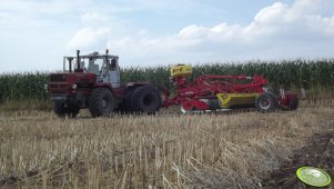 Kiroviec T-150K + Pottinger Terradisc 5000 plus 