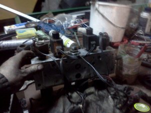 Kostka z elektrozaworami