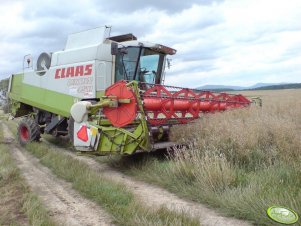 Koszenie rzepaku 07.07 Claas Lexion 450 C750