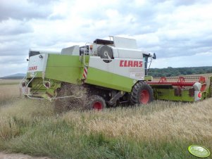 Koszenie rzepaku 07.07 Claas Lexion 450 C750