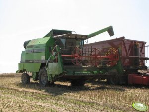 Koszenie rzepaku 15.07 Deutz Fahr M36.10 czas na wyładunek