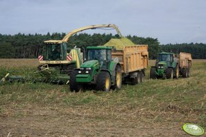 Krone BigX 650 + John Deere + Joskin