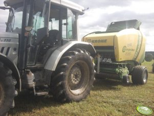 Krone Comprima F155 XC + Lampo 