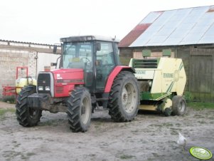 Krone Kr 10-16 i MF 6150 