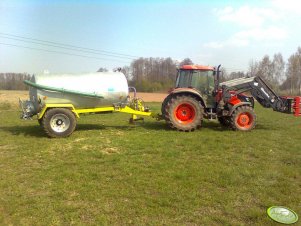 Kubota M8540 + Pomot Chojna