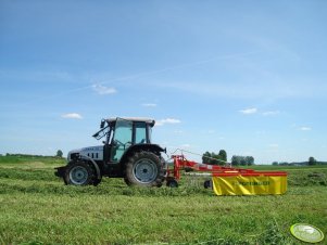 Lamborghini Lampo 70 + zgrabiarka Pöttinger