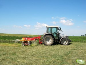 Lamborghini Lampo 70 + zgrabiarka Pöttinger