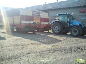 Landini Powerfarm 95 & Krone