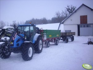 Landini Vision 105 + przyczepy
