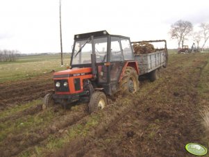 Mała wpadka Zetor 7211