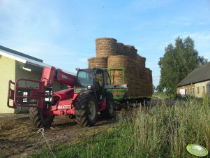Manitou MLT 730-120 LSU + Pronar TO23