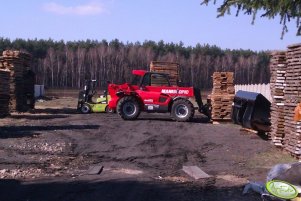 Manitou MLT 845-120 LSU TURBO + CLARK CDP 35