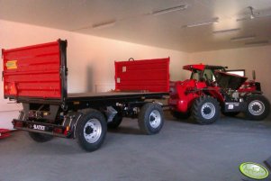 Manitou MLT 845-120 LSU TURBO + przyczepka