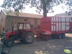 Massey Ferguson 255 + Pottinger SiloprofiII