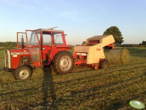 Massey Ferguson 265 + Krone 125