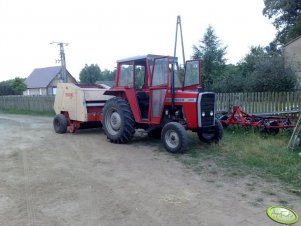 Massey Ferguson 265+ Krone 125