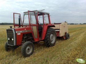 Massey Ferguson 265+ Krone 125