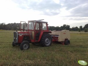 Massey Ferguson 265+ Krone 125