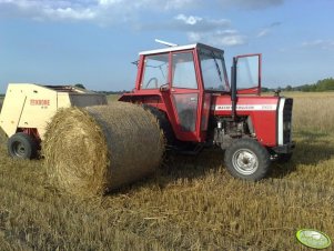 Massey Ferguson 265+ Krone 125