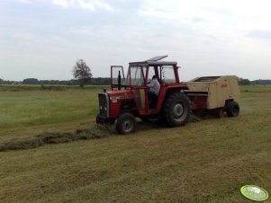 Massey Ferguson 265+ Krone 125