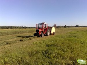 Massey Ferguson 265+ Krone 125