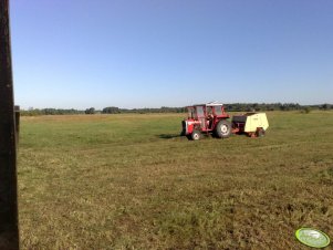 Massey Ferguson 265+ Krone 125