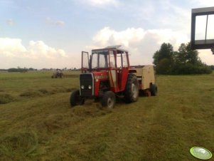 Massey Ferguson 265+ Krone 125