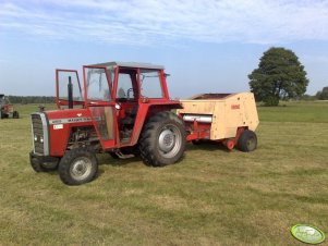 Massey Ferguson 265+ Krone 125