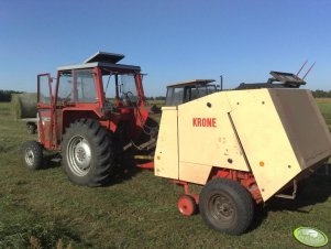 Massey Ferguson 265+ Krone 125