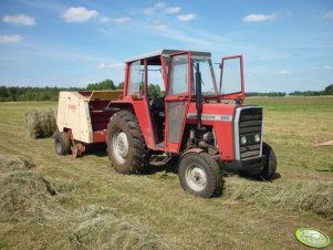 Massey Ferguson 265 + Krone 125