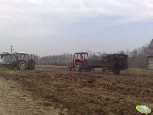 Massey Ferguson 265 + rozrzutnik