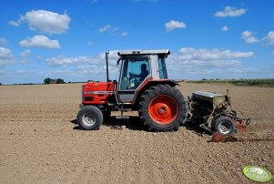 Massey Ferguson 3050 + Saxonia A201